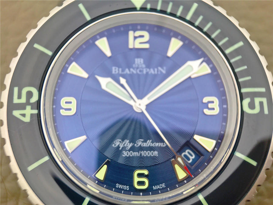 復刻手錶腕錶寶珀五十尋 ZF寶珀五十噚5015D-1140-52B 藍盤¥4580-高仿錶 復刻手錶腕錶寶珀五十尋 ZF寶珀五十噚5015D-1140-52B 藍盤¥4580-高仿錶