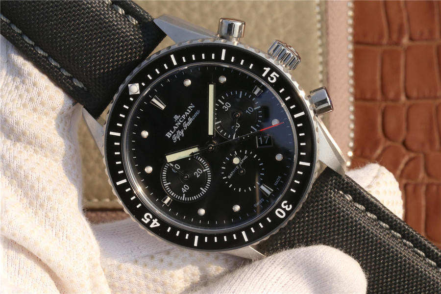 寶珀五十噚復刻手錶價位 KJ寶珀五十噚5200款男士￥3980-高仿錶