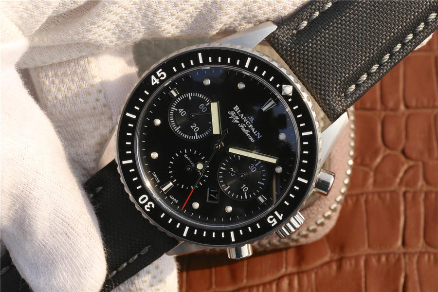 寶珀五十噚復刻手錶價位 KJ寶珀五十噚5200款男士￥3980-高仿錶