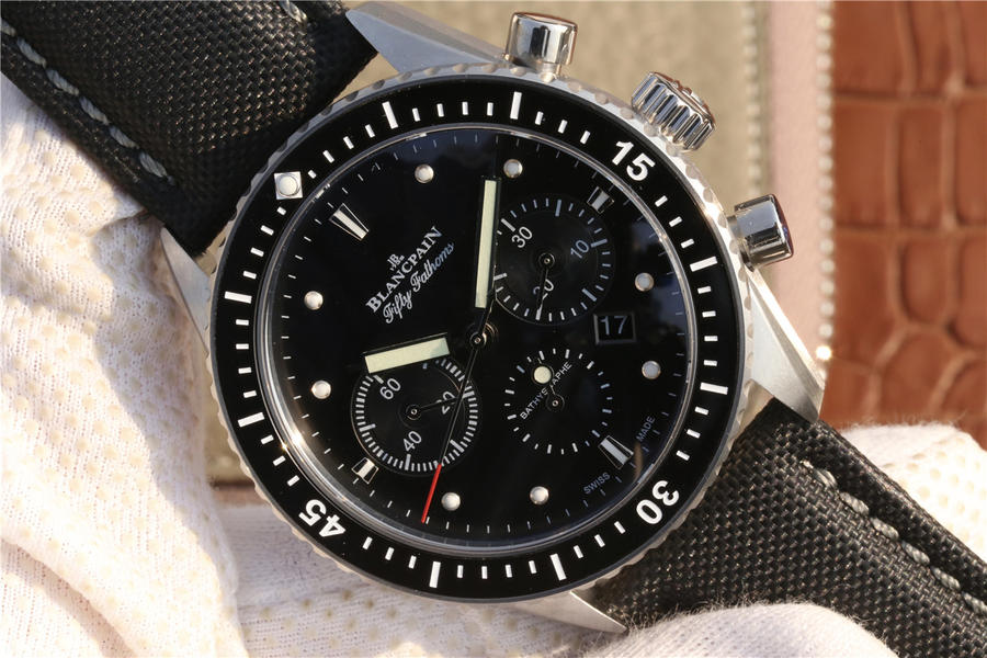 寶珀五十噚復刻手錶價位 KJ寶珀五十噚5200款男士￥3980-高仿錶