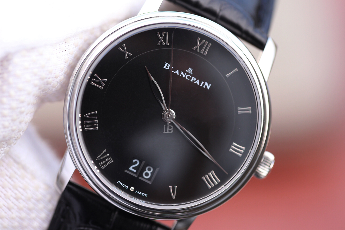 寶珀手錶精仿 寶珀經典繫列6669大日歴視窗腕錶￥3180-高仿錶