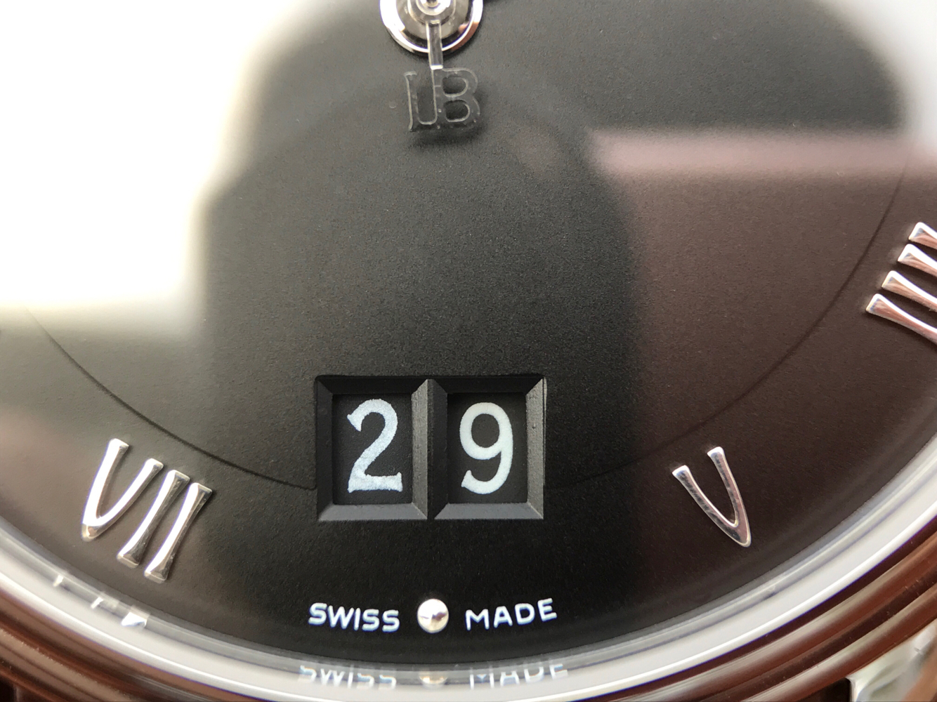 寶珀手錶精仿 寶珀經典繫列6669大日歴視窗腕錶￥3180-高仿錶