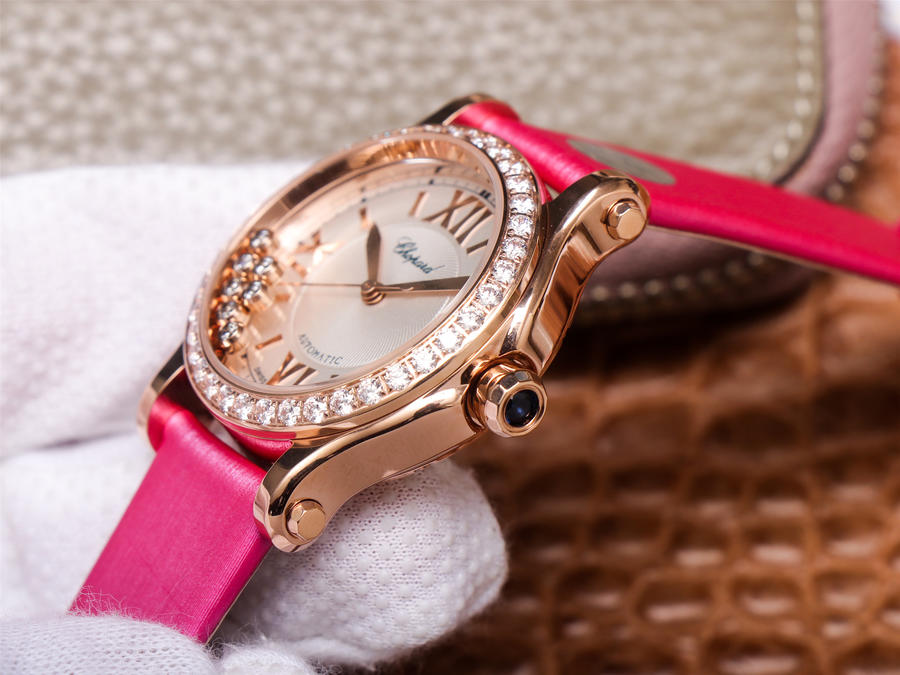 蕭邦快樂鉆石YF高仿 yf廠手錶蕭邦快樂鉆石274808-5003￥3480-高仿錶