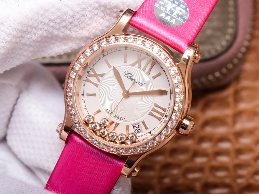 蕭邦快樂鉆石YF高仿 yf廠手錶蕭邦快樂鉆石274808-5003￥3480-高仿錶