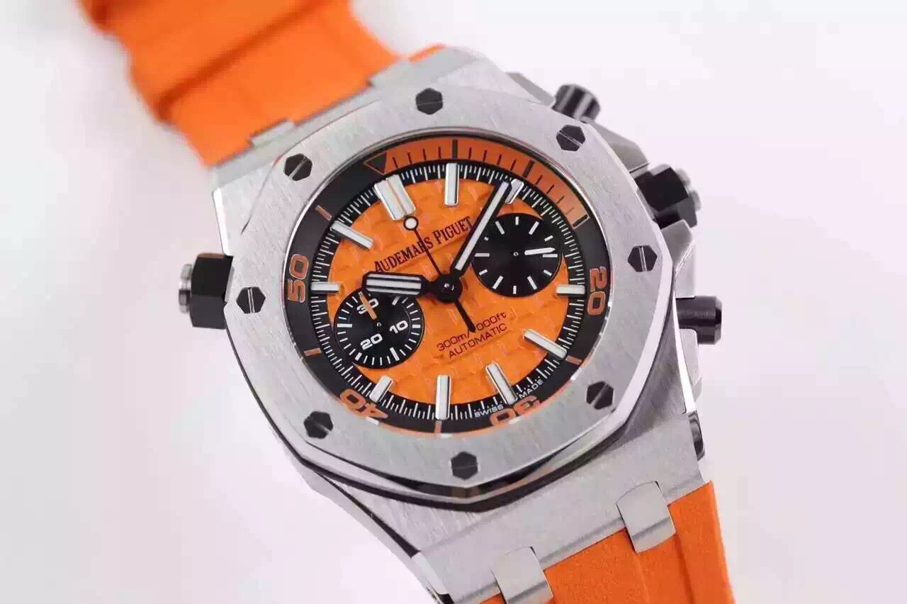 愛彼26703高仿價格 jf廠愛彼皇家橡樹離岸型26703ST.OO.A070CA.01 V2版￥4580-高仿錶