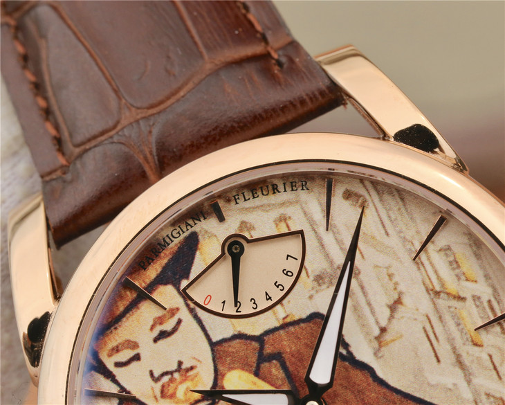 造陀飛輪錶的復刻手錶廠家 JB廠帕瑪強尼陀飛輪手錶 PFS251 玫瑰金男錶￥5880-高仿錶