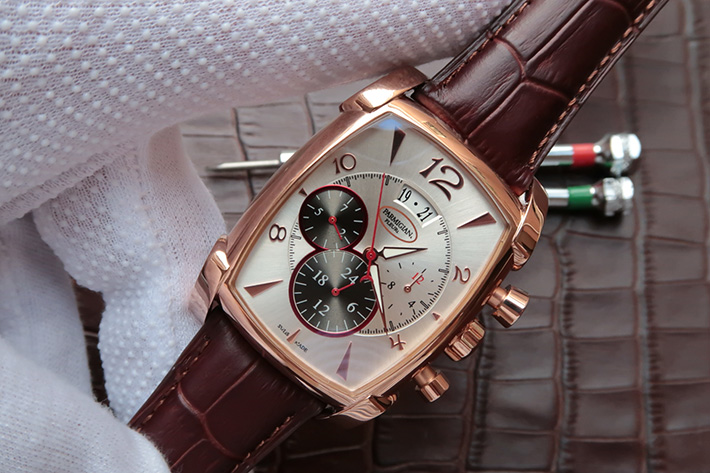 帕瑪強尼(Parmigiani Fleurier)KalpaGraphe繫列PFC128-1000100 HA1441 18K玫瑰金 男士自動機械錶手錶￥3880-高仿錶