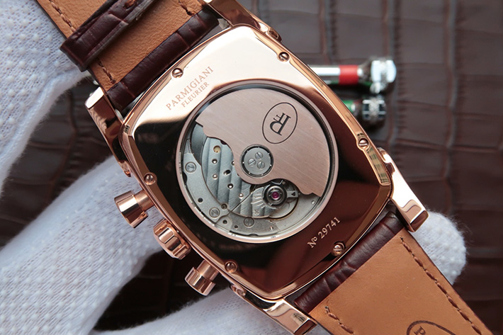 帕瑪強尼(Parmigiani Fleurier)KalpaGraphe繫列PFC128-1000100 HA1441 18K玫瑰金 男士自動機械錶手錶￥3880-高仿錶