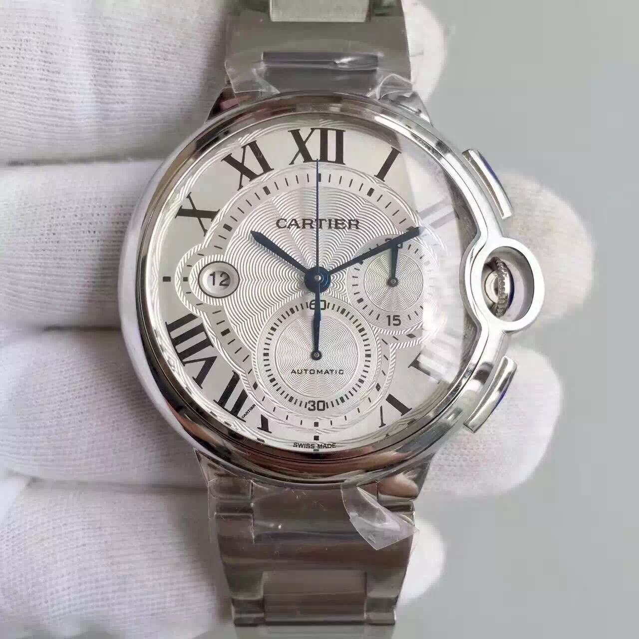 卡地亞藍氣球高仿報價 卡地亞藍氣球W6920076版￥3280-高仿錶