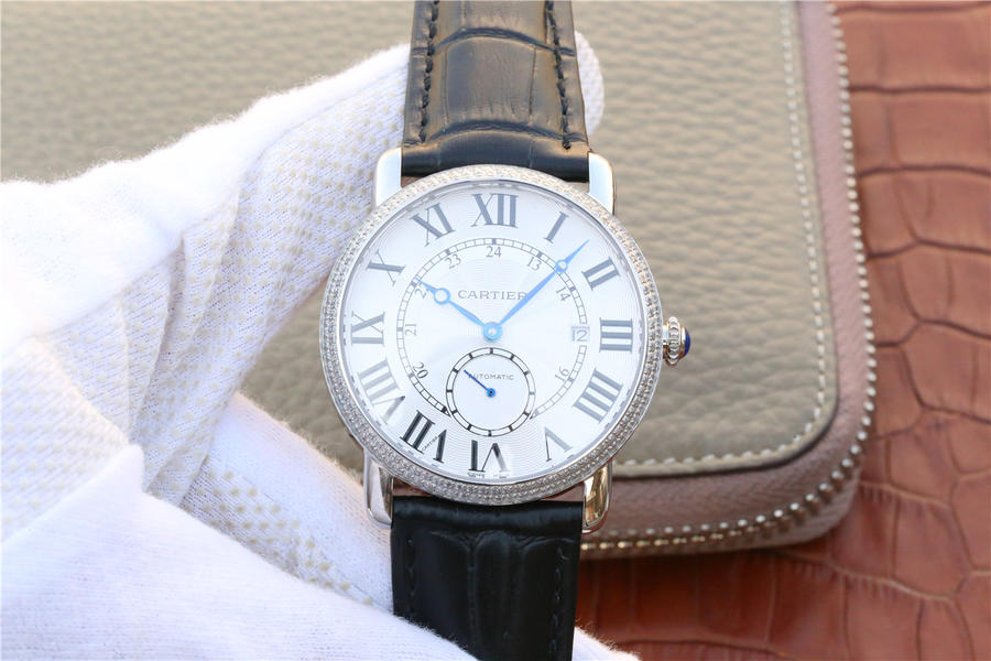 一比一精仿卡地亞倫敦 卡地亞路易RONDE繫列WR007018￥2880-高仿錶
