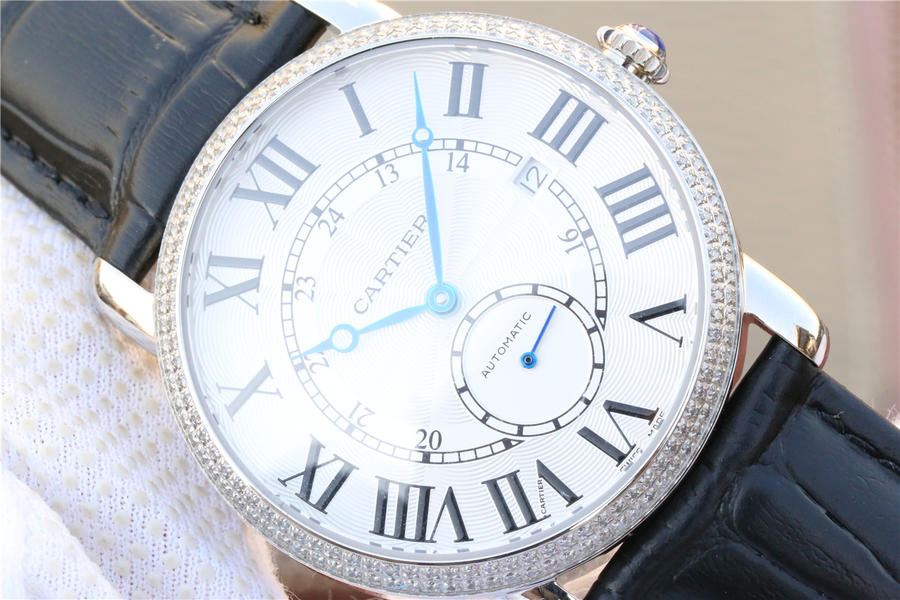 一比一精仿卡地亞倫敦 卡地亞路易RONDE繫列WR007018￥2880-高仿錶