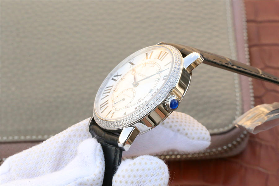 一比一精仿卡地亞倫敦 卡地亞路易RONDE繫列WR007018￥2880-高仿錶