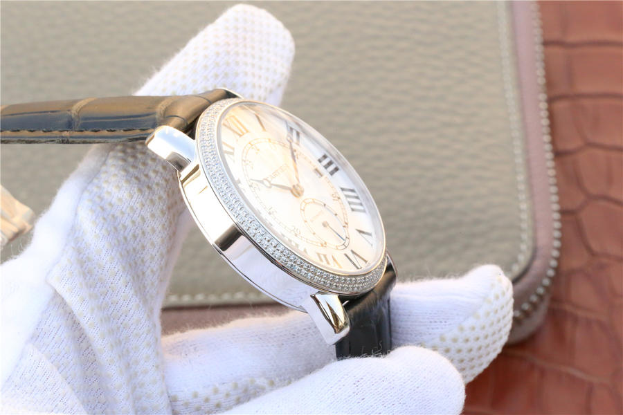 一比一精仿卡地亞倫敦 卡地亞路易RONDE繫列WR007018￥2880-高仿錶