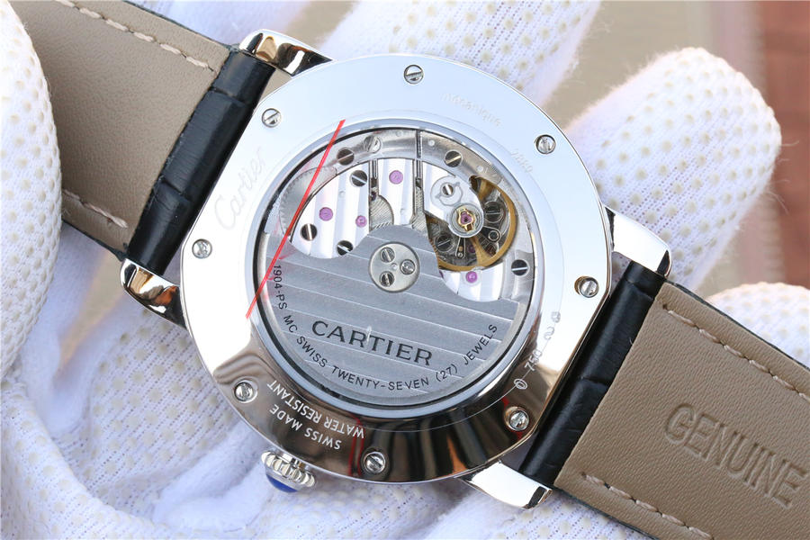 一比一精仿卡地亞倫敦 卡地亞路易RONDE繫列WR007018￥2880-高仿錶
