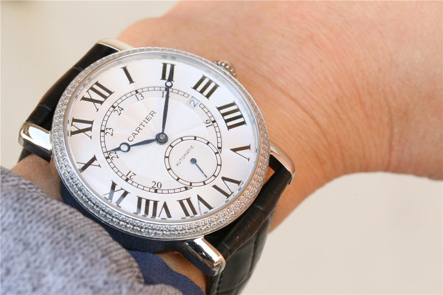 一比一精仿卡地亞倫敦 卡地亞路易RONDE繫列WR007018￥2880-高仿錶