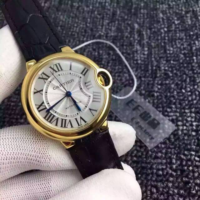 卡地亞Cartier 藍氣球繫列W6900356 18K金 全自動機械女士手錶￥2880-高仿錶