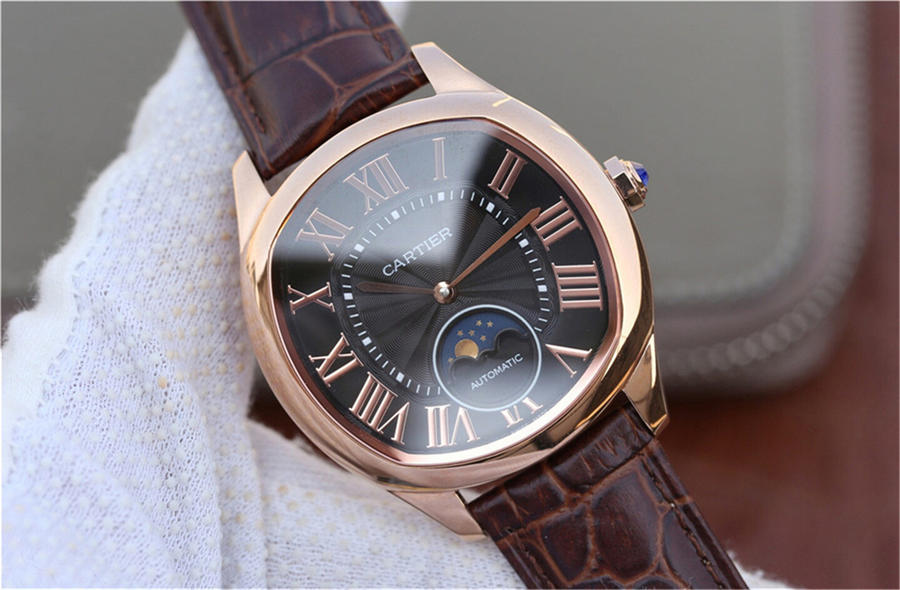 卡地亞drive繫列 高仿 卡地亞DRIVE繫列WGNM0008￥3180-高仿錶