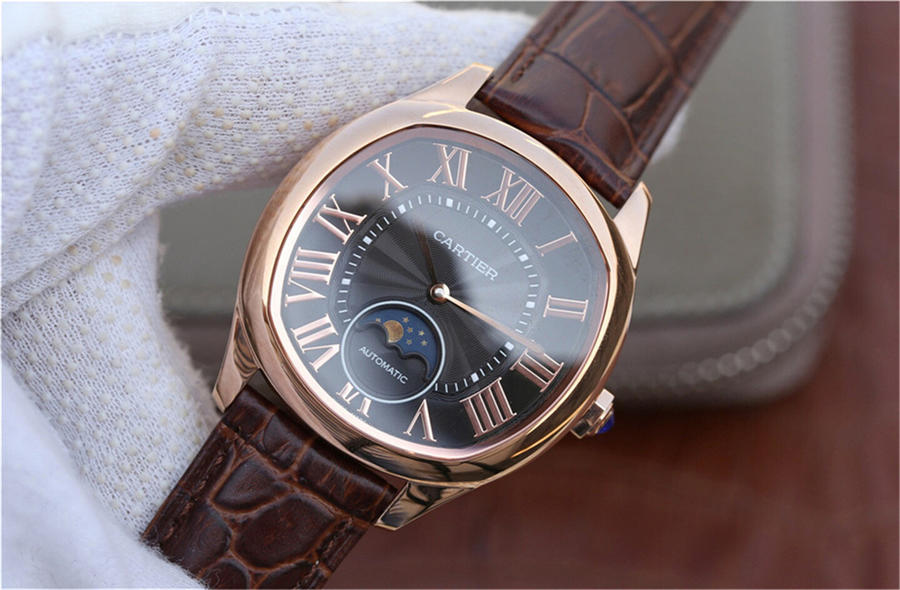 卡地亞drive繫列 高仿 卡地亞DRIVE繫列WGNM0008￥3180-高仿錶