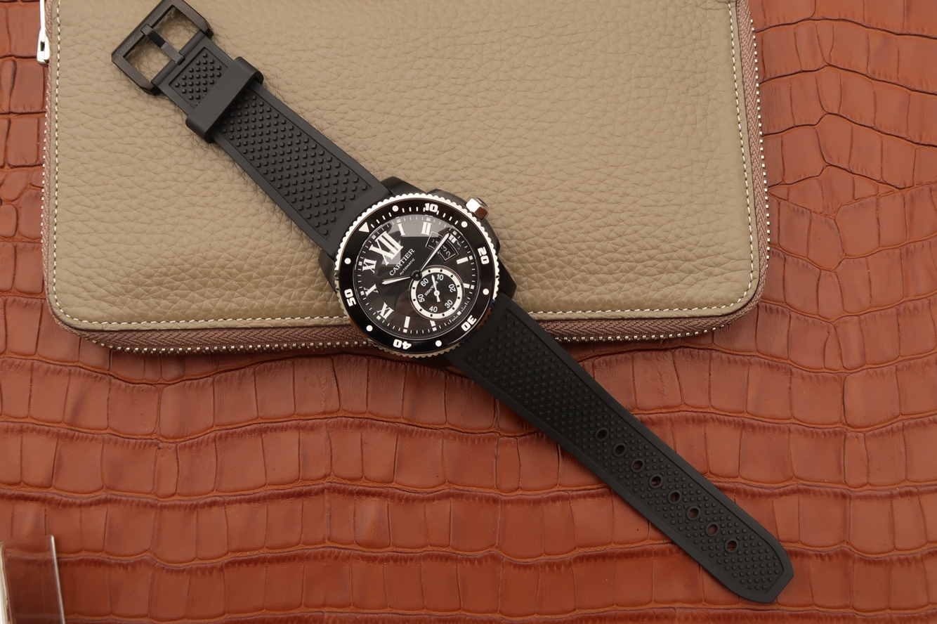 卡地亞名表復刻手表 JJ卡地亞卡歷博系列WSCA0006潛水腕表￥3480-高仿錶