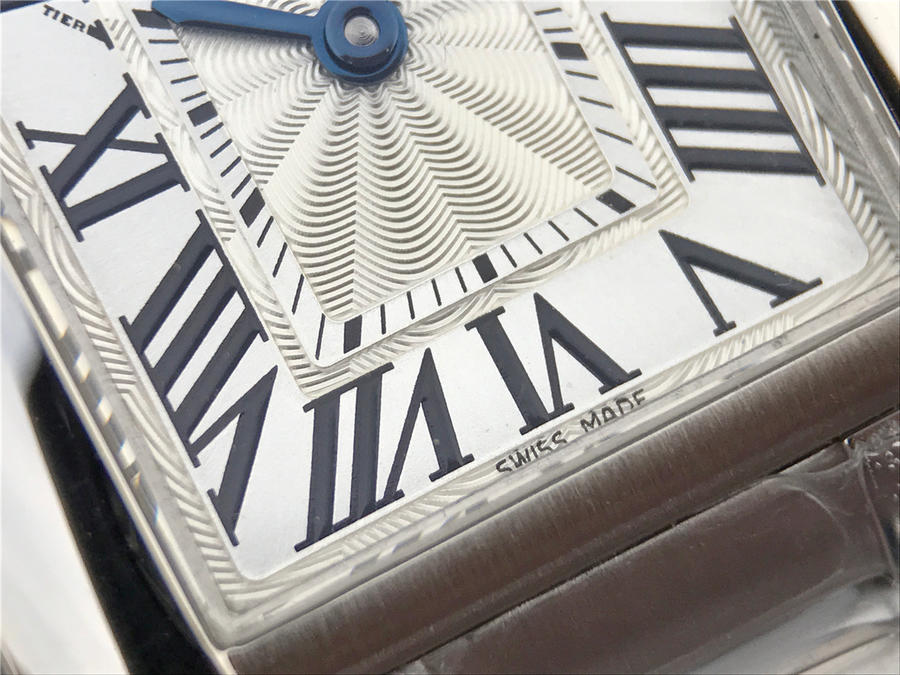 卡地亞tank繫列高仿 GS卡地亞坦克W5310022女士￥2880-高仿錶