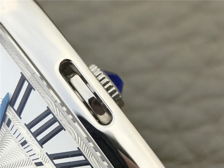 卡地亞tank繫列高仿 GS卡地亞坦克W5310022女士￥2880-高仿錶