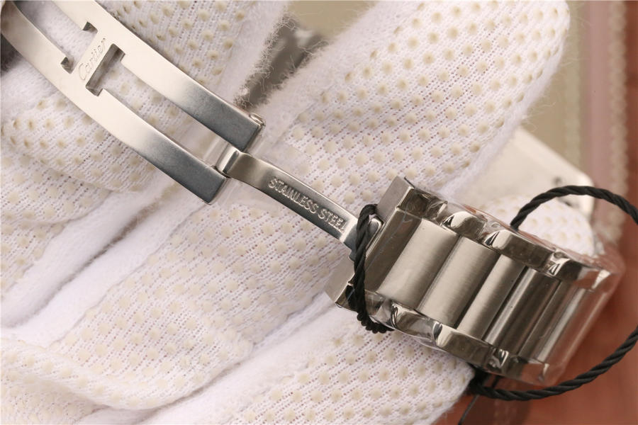 卡地亞tank繫列高仿 GS卡地亞坦克W5310022女士￥2880-高仿錶