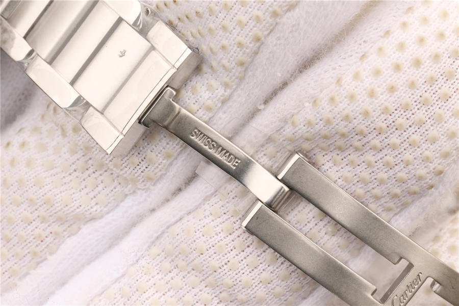 卡地亞tank繫列高仿 GS卡地亞坦克W5310022女士￥2880-高仿錶