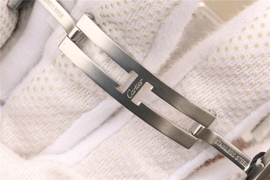 卡地亞tank繫列高仿 GS卡地亞坦克W5310022女士￥2880-高仿錶