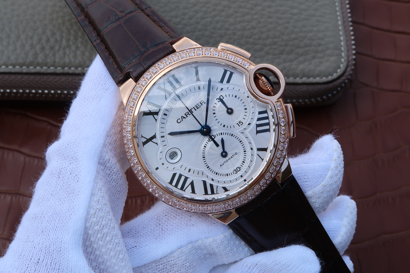 卡地亞 藍氣球 精仿手錶價格 卡地亞藍氣球繫列W6920009￥3480-高仿錶