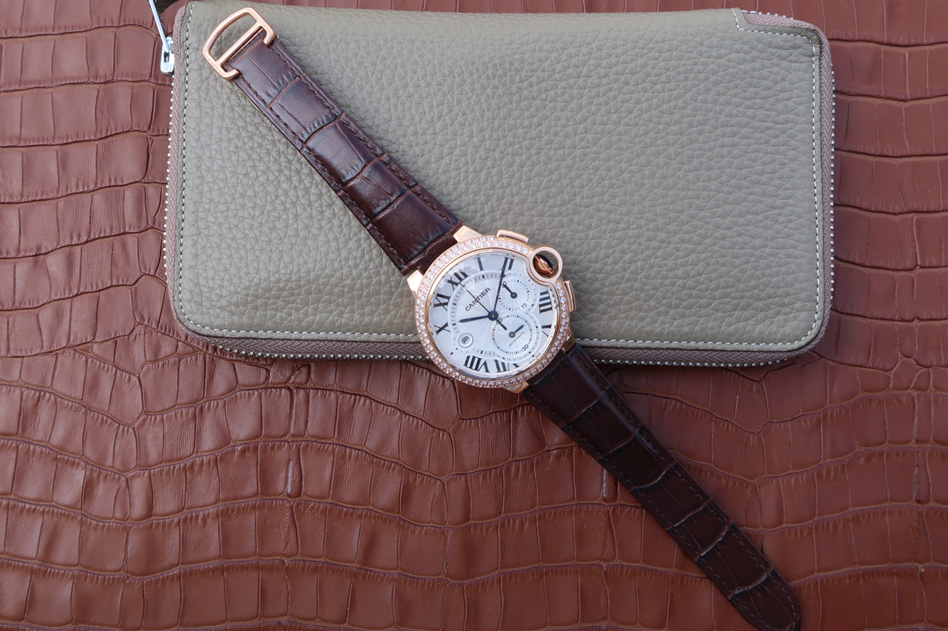 卡地亞 藍氣球 精仿手錶價格 卡地亞藍氣球繫列W6920009￥3480-高仿錶