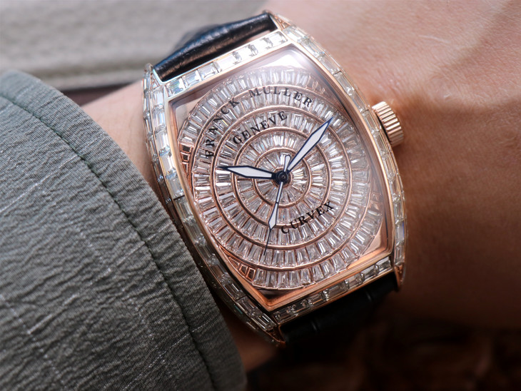 1比1高仿法蘭克穆勒滿天星 abf法蘭克穆勒機械男錶￥3980-高仿錶