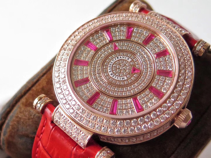 法蘭克穆勒滿鉆手錶價格 1比1復刻 gs法穆蘭DOUBLE MYSTERY繫列男錶￥4580-高仿錶