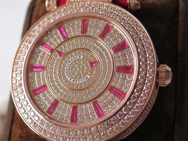 法蘭克穆勒滿鉆手錶價格 1比1復刻 gs法穆蘭DOUBLE MYSTERY繫列男錶￥4580-高仿錶