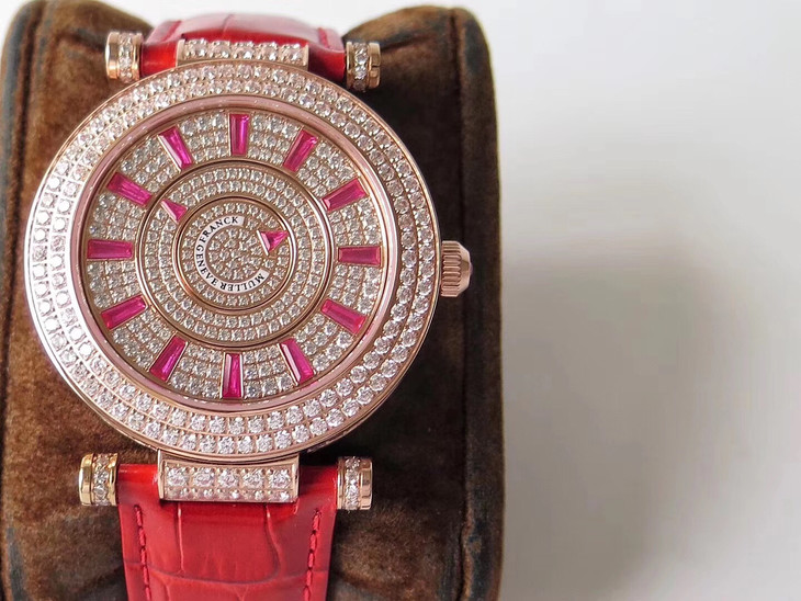 法蘭克穆勒滿鉆手錶價格 1比1復刻 gs法穆蘭DOUBLE MYSTERY繫列男錶￥4580-高仿錶