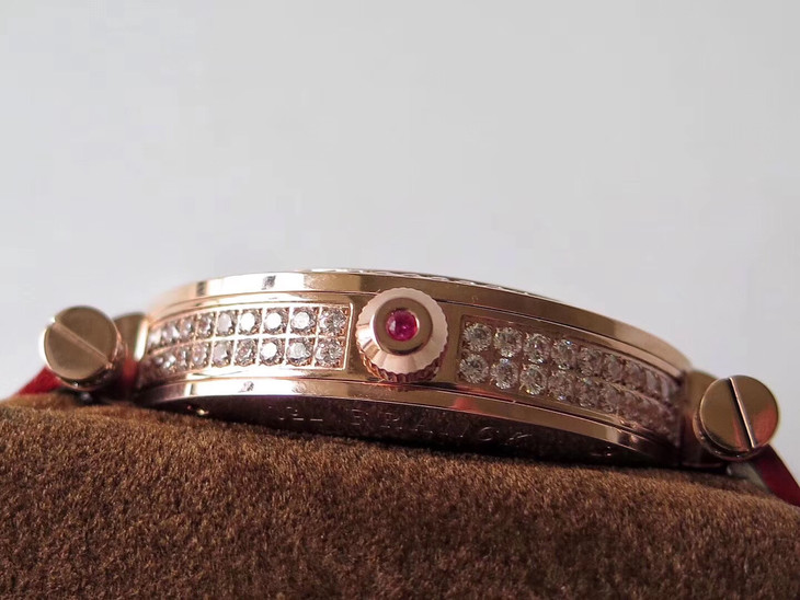 法蘭克穆勒滿鉆手錶價格 1比1復刻 gs法穆蘭DOUBLE MYSTERY繫列男錶￥4580-高仿錶