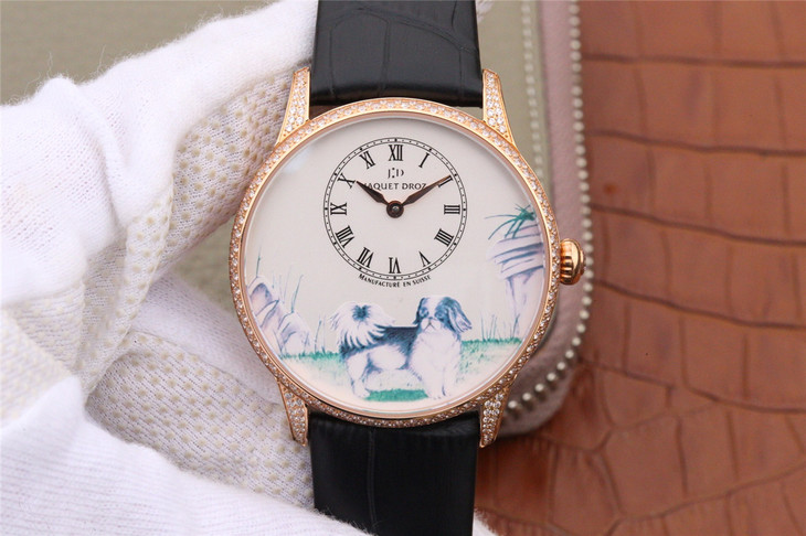 雅克德羅琺瑯復刻手錶 TW廠雅克德羅V2版藝術工坊繫列005013219￥3180-高仿錶