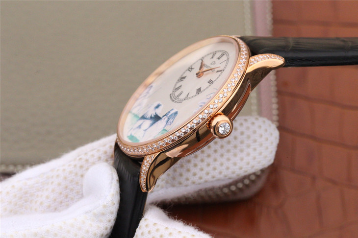 雅克德羅琺瑯復刻手錶 TW廠雅克德羅V2版藝術工坊繫列005013219￥3180-高仿錶