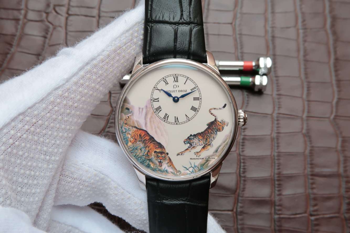 復刻手錶雅克德羅手錶 TW廠復刻手錶雅克藝術工坊繫列J005033222猛虎下山￥3180-高仿錶