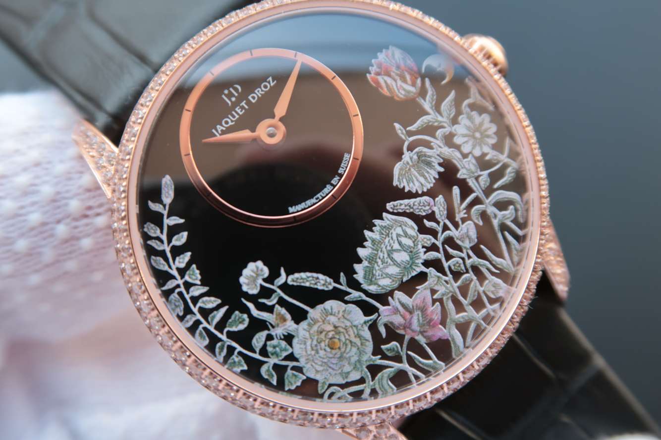 雅克德羅報時鳥復刻手錶 TW廠雅克德羅藝術工坊繫列J005003221女士腕錶￥2880-高仿錶