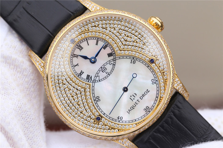 雅克德羅復刻手錶三問繫列 雅克德羅大秒針繫列￥3480-高仿錶