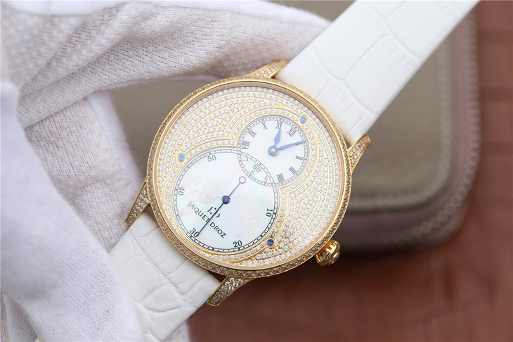 雅克德羅手錶蝴蝶復刻手錶 雅克德羅大秒針繫列亅亅J014013226腕錶￥3480-高仿錶