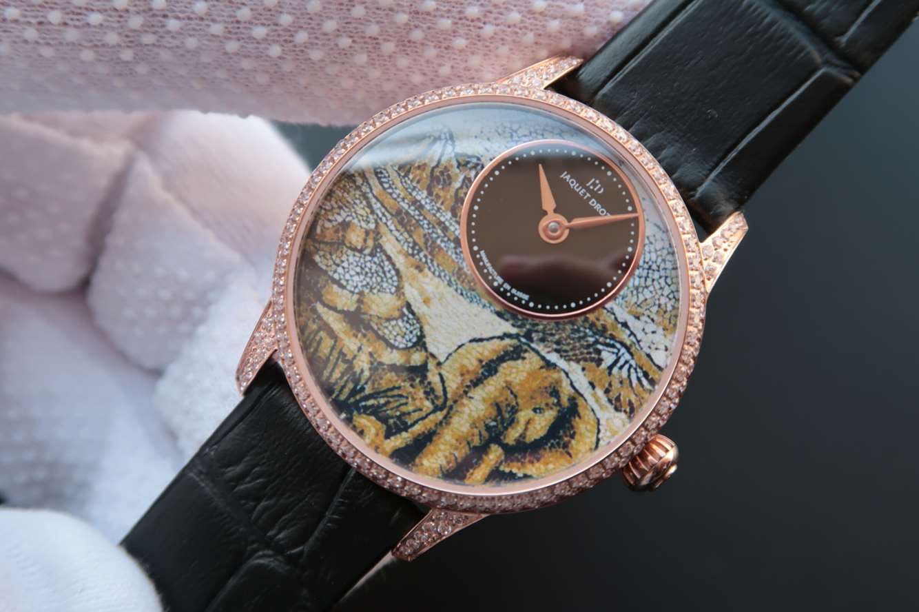 雅克德羅大秒針復刻手錶 TW廠雅克德羅【女神】腕錶 錶裏如一 獨具匠心￥3180-高仿錶