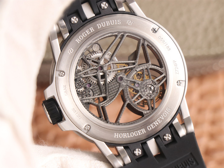 1比1高仿羅傑杜彼多少錢 jb羅傑杜彼縷空陀飛輪 RDDBEX0479￥8800-高仿錶