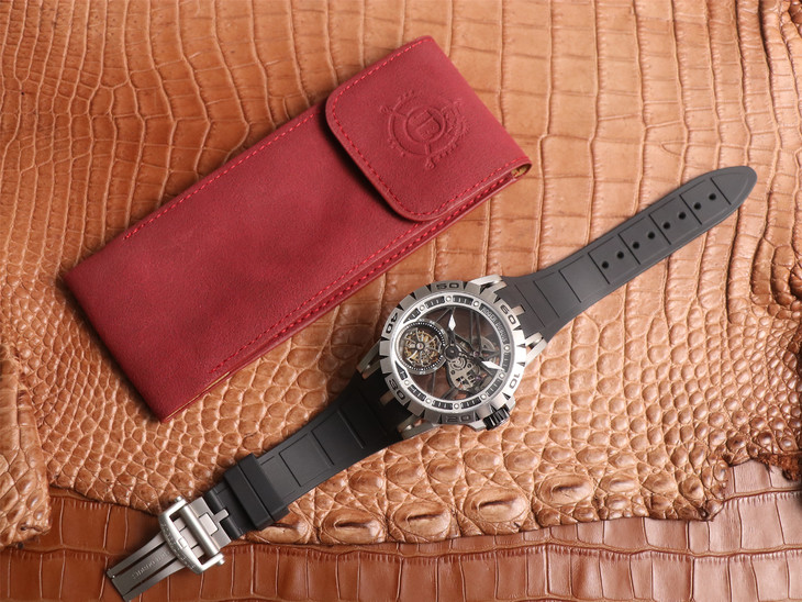 1比1高仿羅傑杜彼多少錢 jb羅傑杜彼縷空陀飛輪 RDDBEX0479￥8800-高仿錶