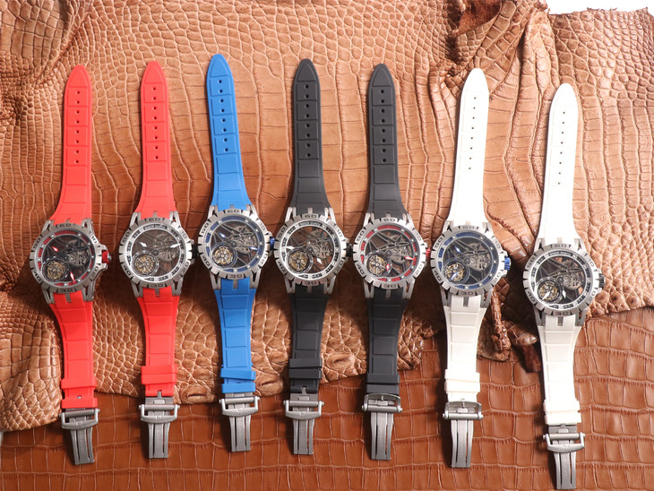 1比1高仿羅傑杜彼多少錢 jb羅傑杜彼縷空陀飛輪 RDDBEX0479￥8800-高仿錶