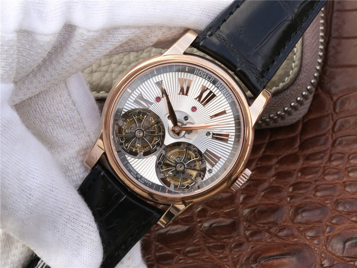 復刻手錶羅傑杜彼雙陀飛輪 RDDBHO0563 玫瑰金 JB廠手錶¥31800-高仿錶 復刻手錶羅傑杜彼雙陀飛輪 RDDBHO0563 玫瑰金 JB廠手錶¥31800-高仿錶