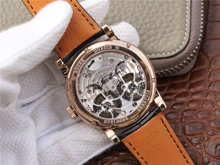 復刻手錶羅傑杜彼雙陀飛輪 RDDBHO0563 玫瑰金 JB廠手錶¥31800-高仿錶 復刻手錶羅傑杜彼雙陀飛輪 RDDBHO0563 玫瑰金 JB廠手錶¥31800-高仿錶