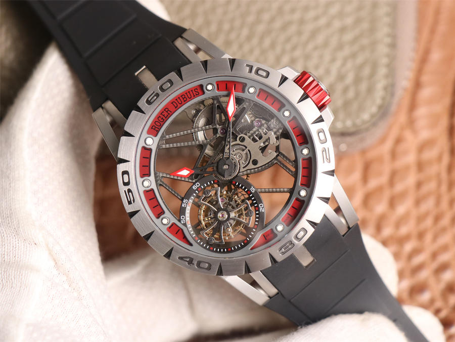 JB廠復刻手錶羅傑杜彼 縷空陀飛輪 RDDBEX0479 繫列¥8800-高仿錶 JB廠復刻手錶羅傑杜彼 縷空陀飛輪 RDDBEX0479 繫列¥8800-高仿錶