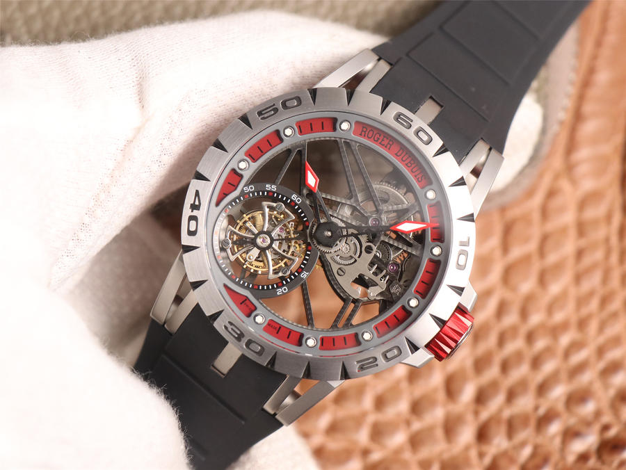 JB廠復刻手錶羅傑杜彼 縷空陀飛輪 RDDBEX0479 繫列¥8800-高仿錶 JB廠復刻手錶羅傑杜彼 縷空陀飛輪 RDDBEX0479 繫列¥8800-高仿錶