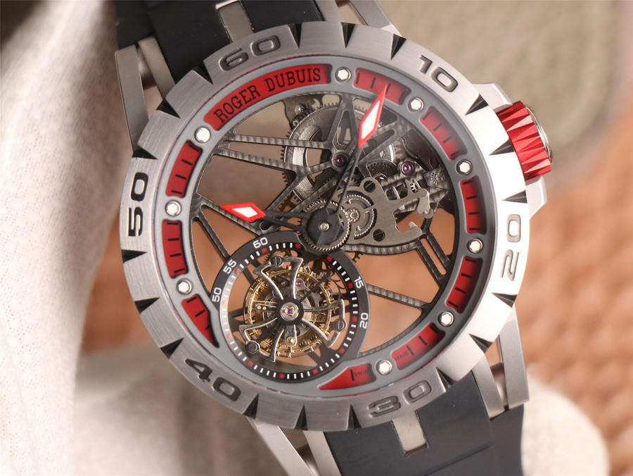 JB廠復刻手錶羅傑杜彼 縷空陀飛輪 RDDBEX0479 繫列¥8800-高仿錶 JB廠復刻手錶羅傑杜彼 縷空陀飛輪 RDDBEX0479 繫列¥8800-高仿錶